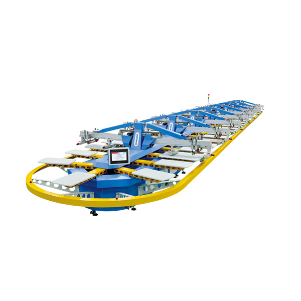 Máy in lưới tự động mâm xoay